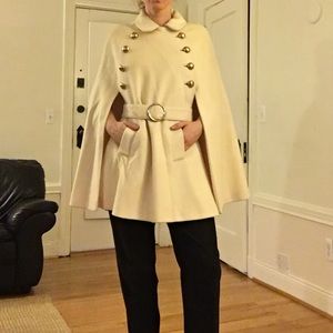 Vintage cream coat